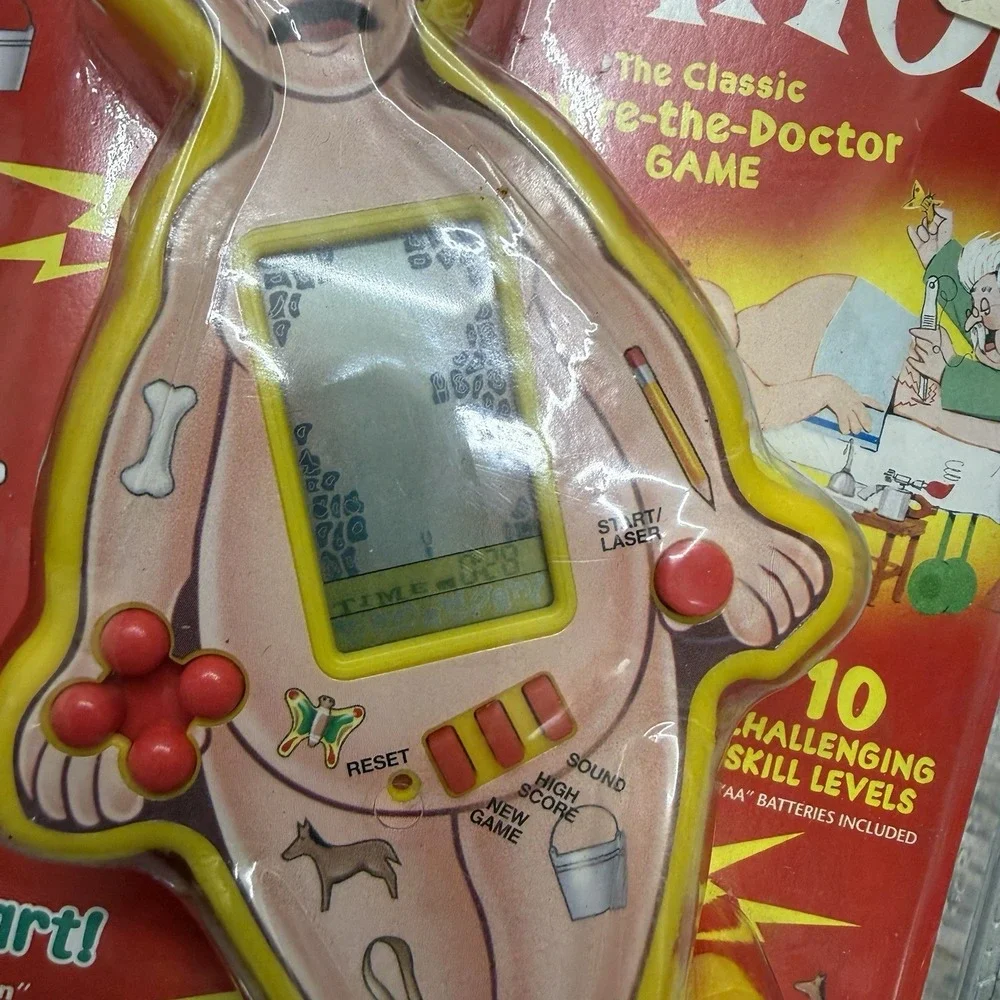 vintage hasbro hand held electronic operation game‎ 49003 1998